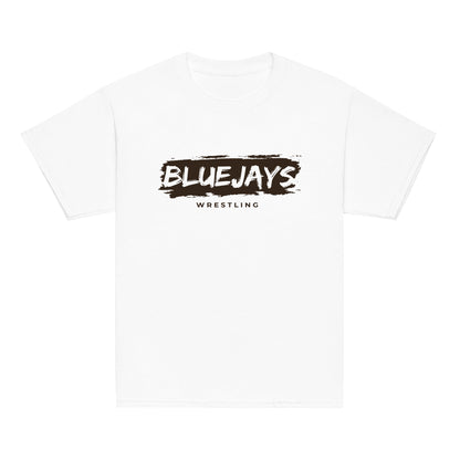 Classic | Youth T Shirt | Middlesex Bluejays Wrestling | Script Logo