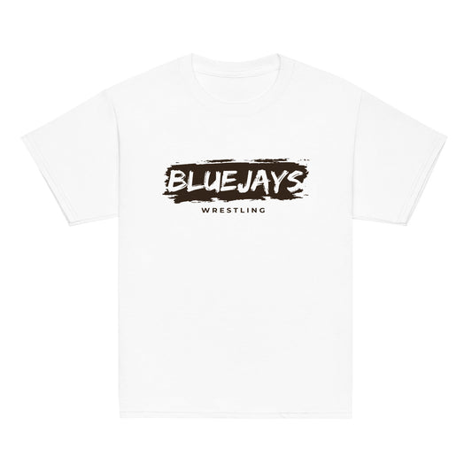 Classic | Youth T Shirt | Middlesex Bluejays Wrestling | Script Logo