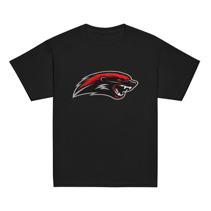Classic | Youth T Shirt | Midwest Badgers | Emblem Logo