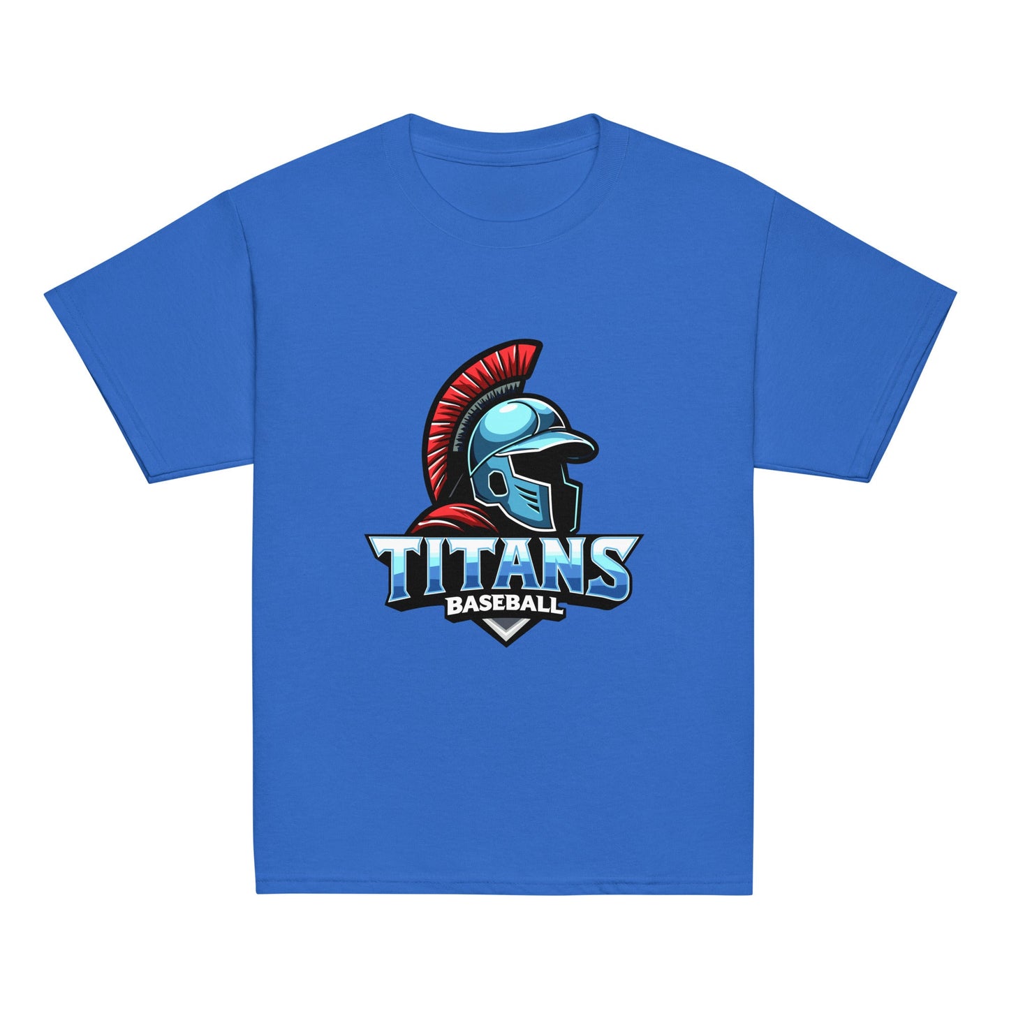 Classic | Youth T Shirt | Mighty Titans Baseball | Crest Logo