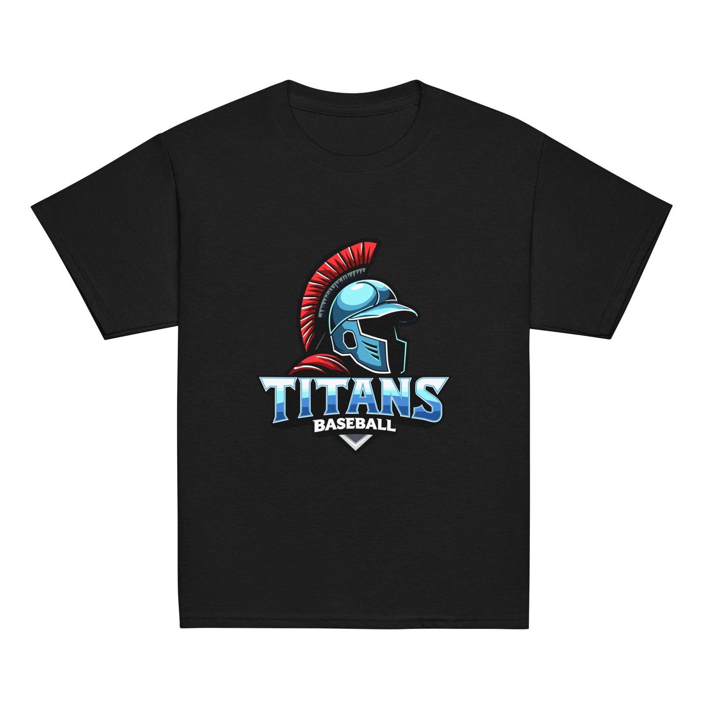 Classic | Youth T Shirt | Mighty Titans Baseball | Crest Logo