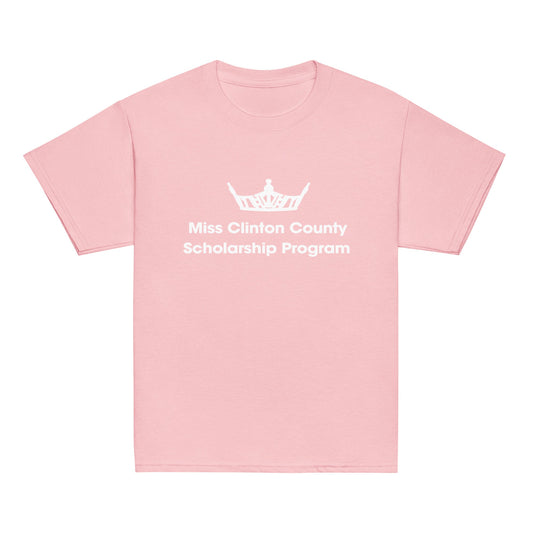 Classic | Youth T Shirt | Miss Clinton County Scholarship Program | Alt Logo
