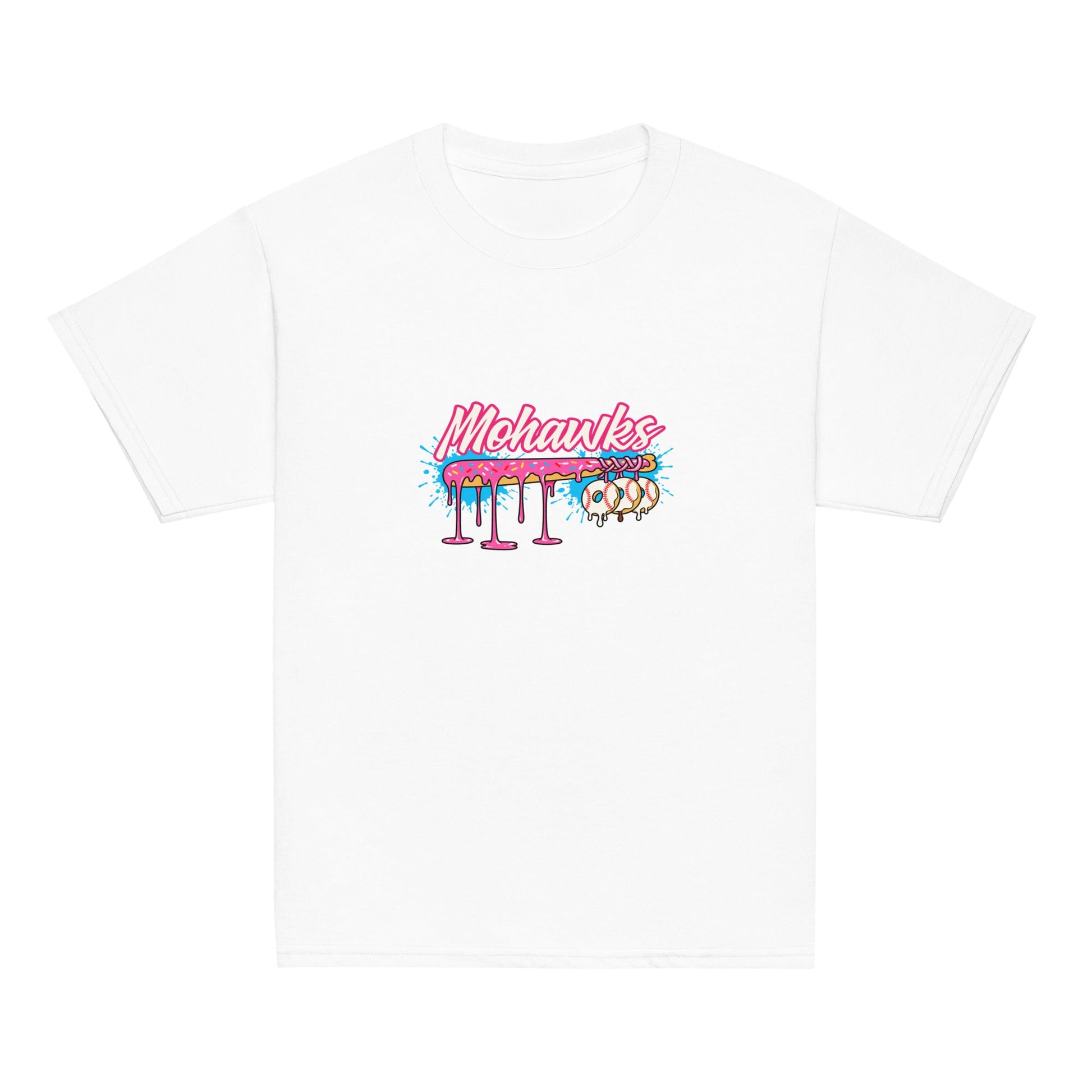Classic | Youth T Shirt | Mohawks | Pink Batters Logo