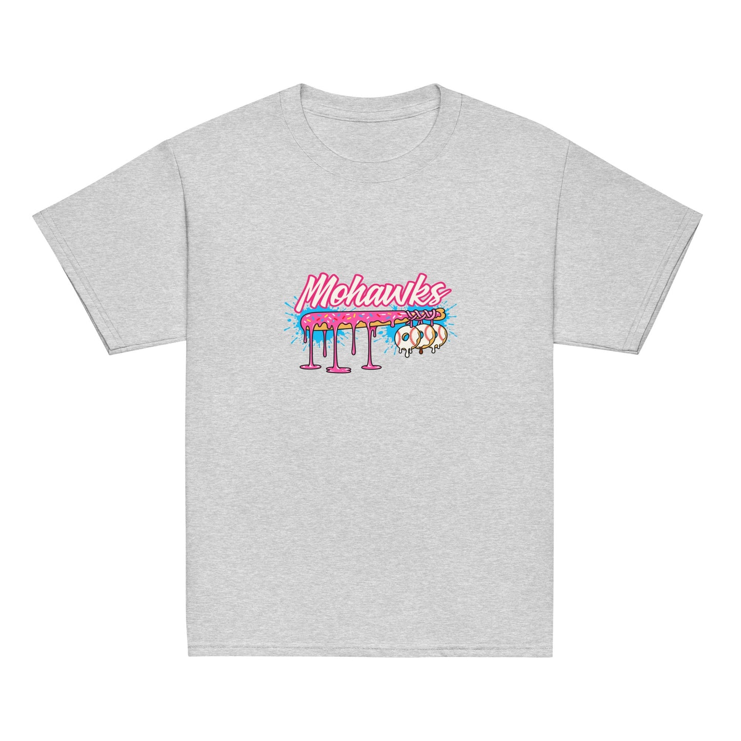 Classic | Youth T Shirt | Mohawks | Pink Batters Logo