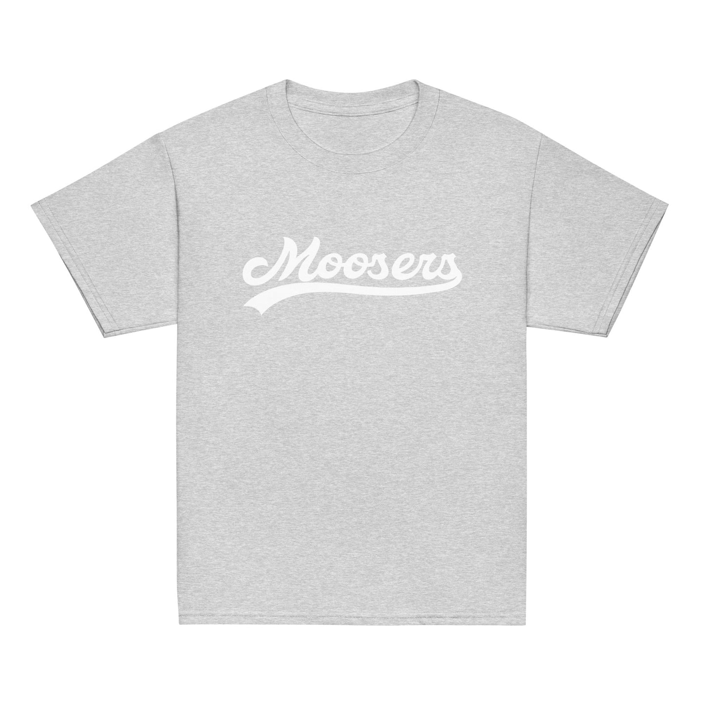 Classic | Youth T Shirt | Moosers | Athletic Script Logo