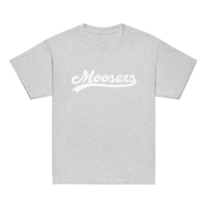 Classic | Youth T Shirt | Moosers | Athletic Script Logo
