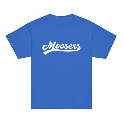 Classic | Youth T Shirt | Moosers | Athletic Script Logo