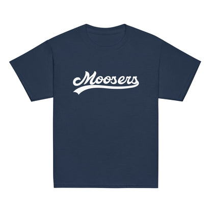 Classic | Youth T Shirt | Moosers | Athletic Script Logo
