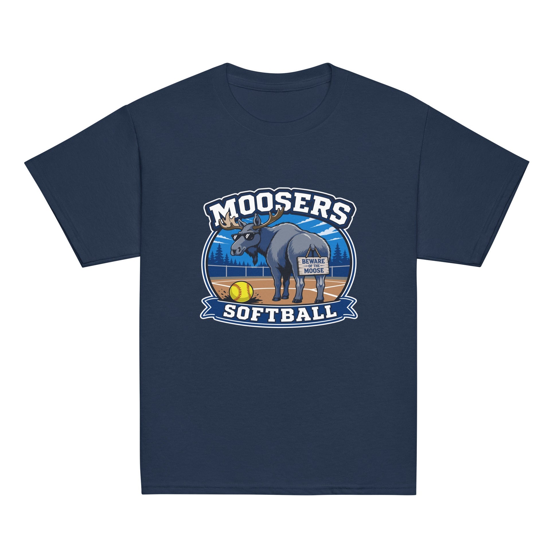 Classic | Youth T Shirt | Moosers | Moose Diamond Mark Logo