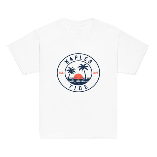 Classic | Youth T Shirt | Naples Tide | Badge Logo