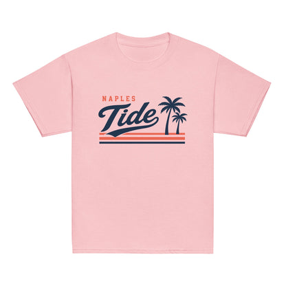 Classic | Youth T Shirt | Naples Tide | Crest Logo