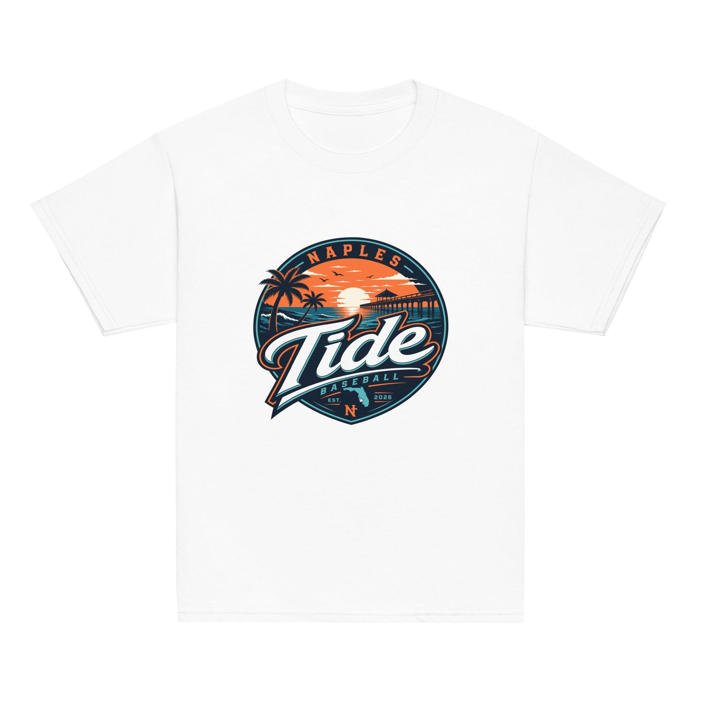 Classic | Youth T Shirt | Naples Tide | Enblem Logo