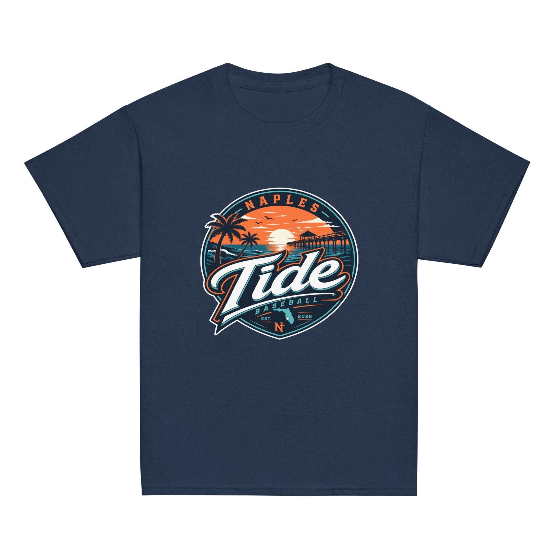 Classic | Youth T Shirt | Naples Tide | Enblem Logo