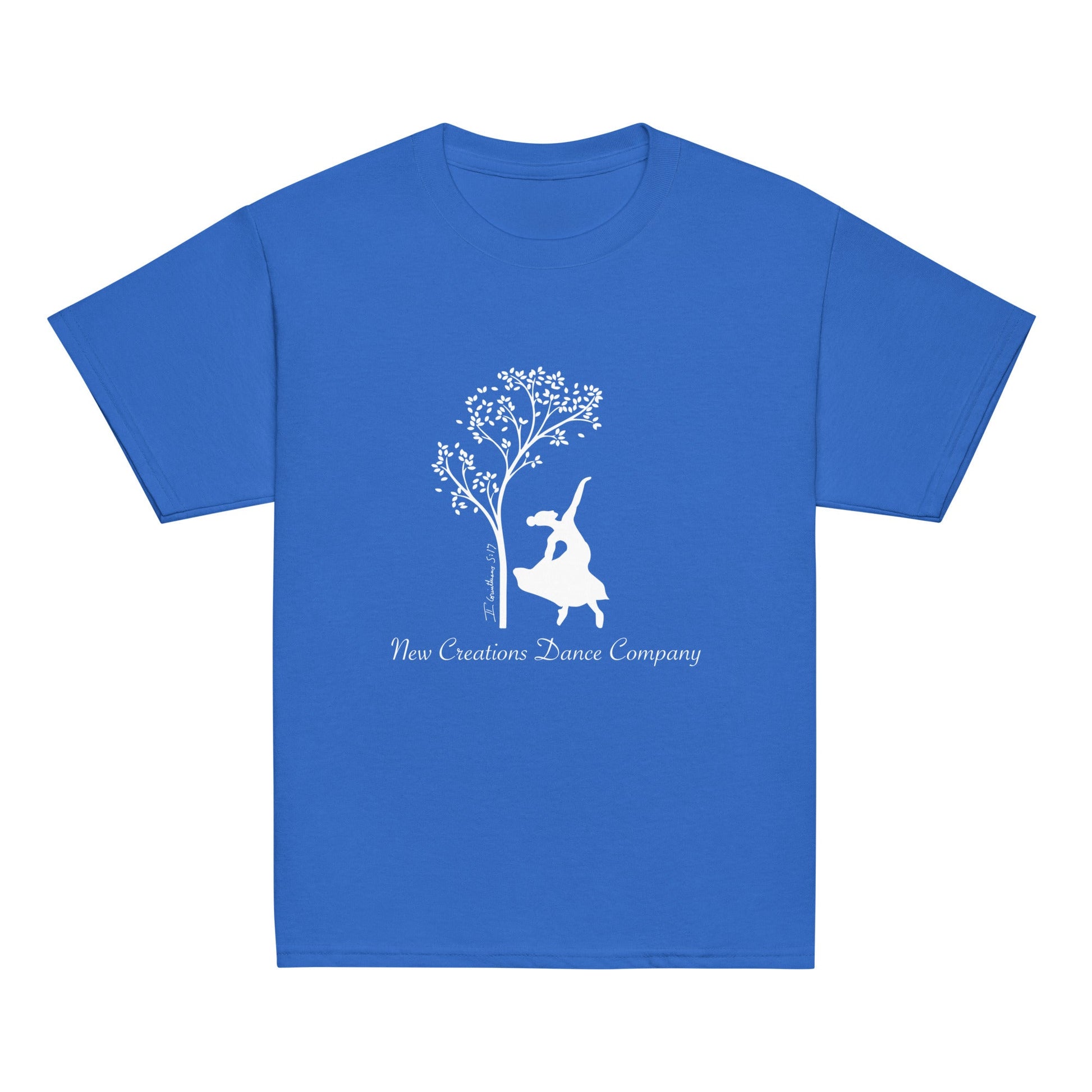 Classic | Youth T Shirt | New Creations Dance Company | Alt Logo
