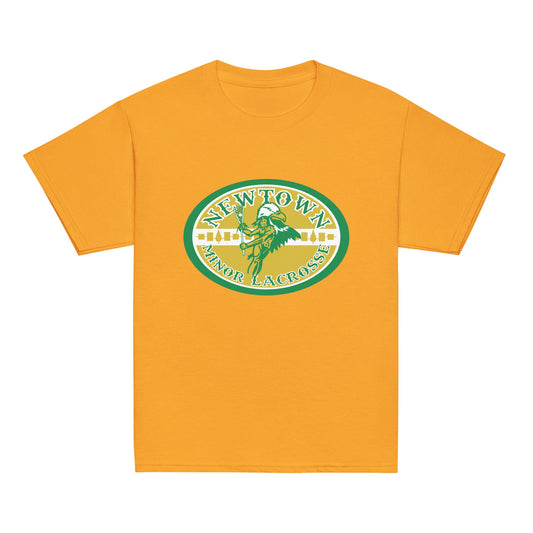 Classic | Youth T Shirt | Newtown Minor Lacrosse | Emblem Logo