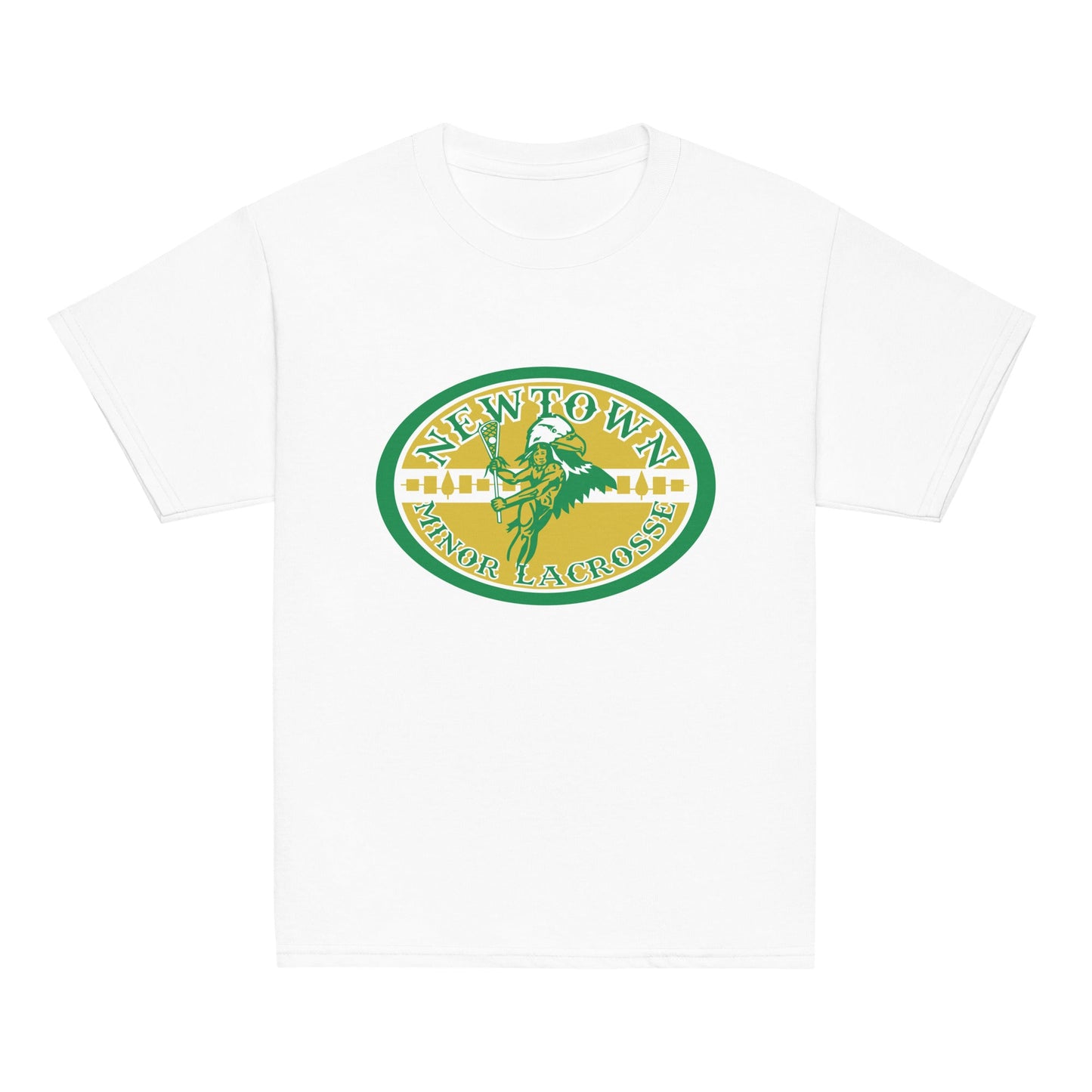 Classic | Youth T Shirt | Newtown Minor Lacrosse | Emblem Logo