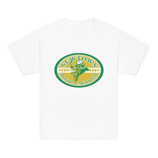 Classic | Youth T Shirt | Newtown Minor Lacrosse | Emblem Logo
