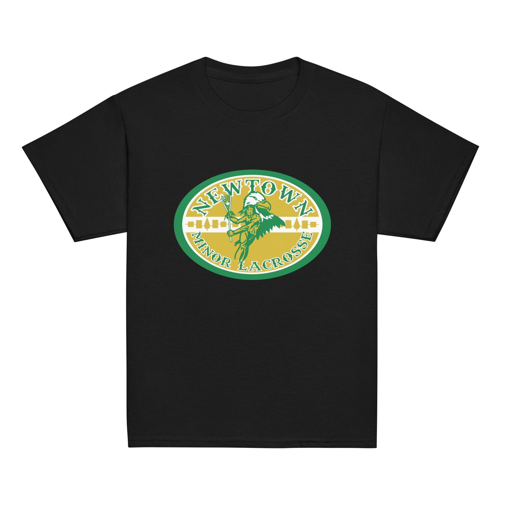 Classic | Youth T Shirt | Newtown Minor Lacrosse | Emblem Logo