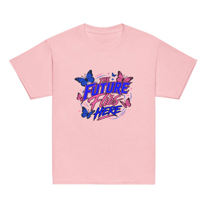 Classic | Youth T Shirt | Next Era Athletics | Wordmark Monarch Logo