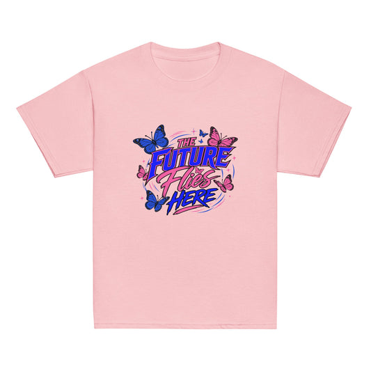 Classic | Youth T Shirt | Next Era Athletics | Wordmark Monarch Logo