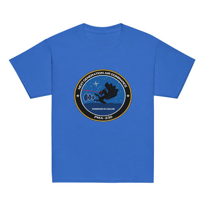 Classic | Youth T Shirt | Next Generation Air Dominance | Badge Logo