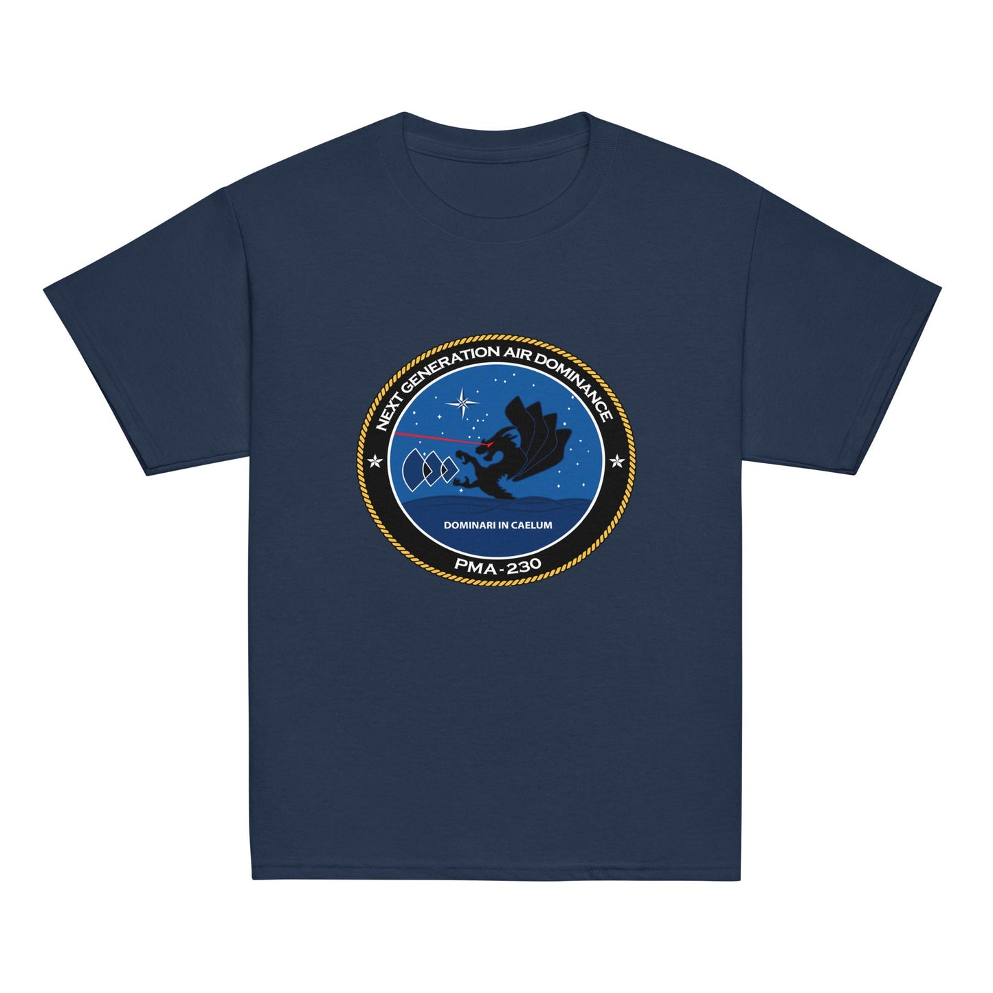 Classic | Youth T Shirt | Next Generation Air Dominance | Badge Logo