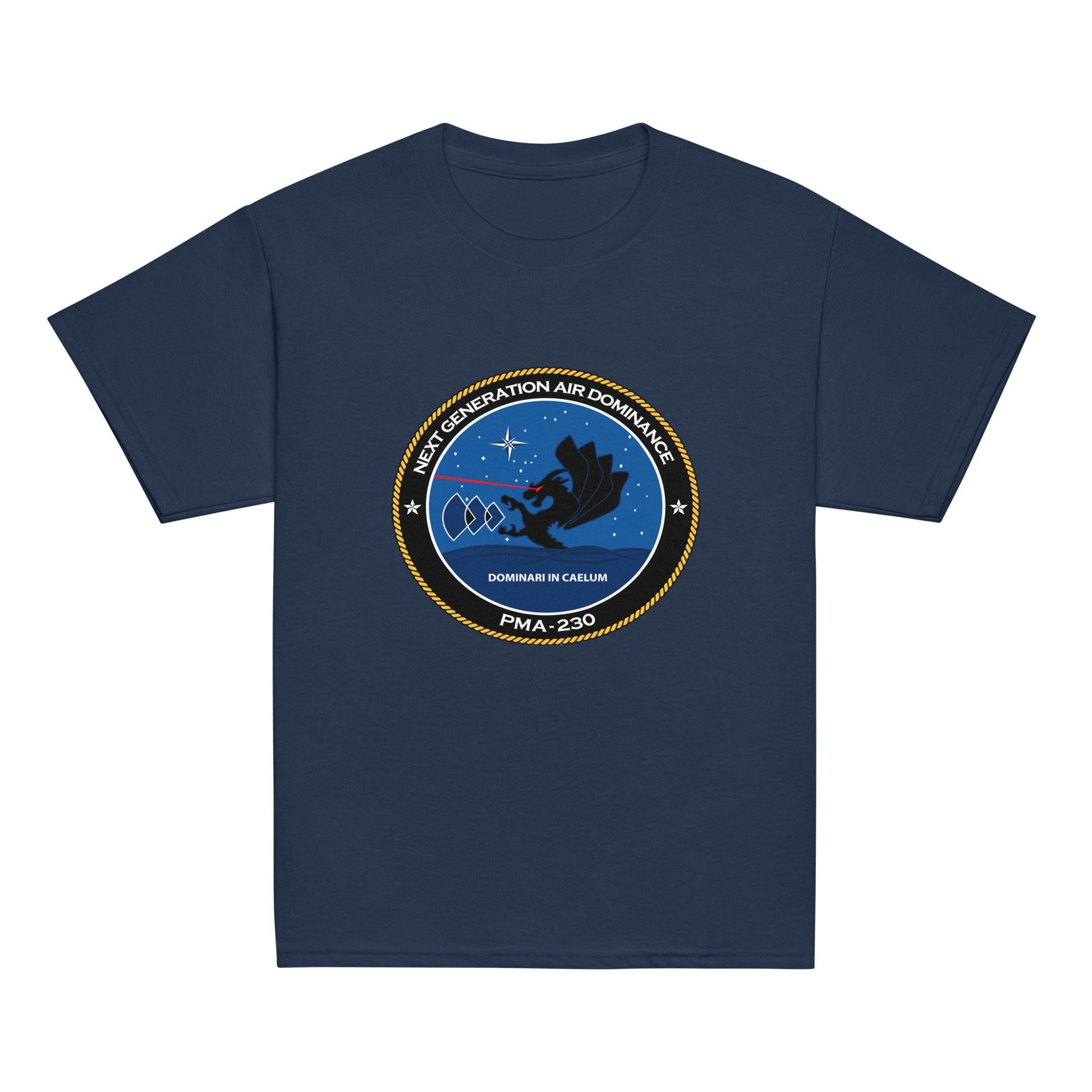 Classic | Youth T Shirt | Next Generation Air Dominance | Badge Logo