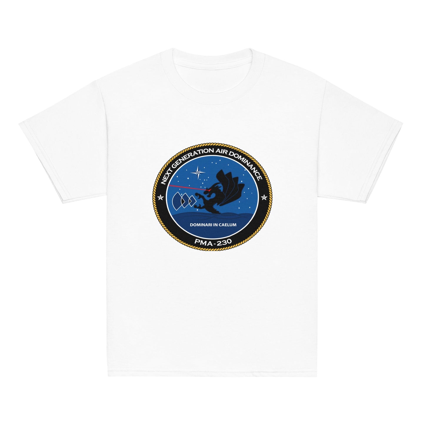 Classic | Youth T Shirt | Next Generation Air Dominance | Badge Logo