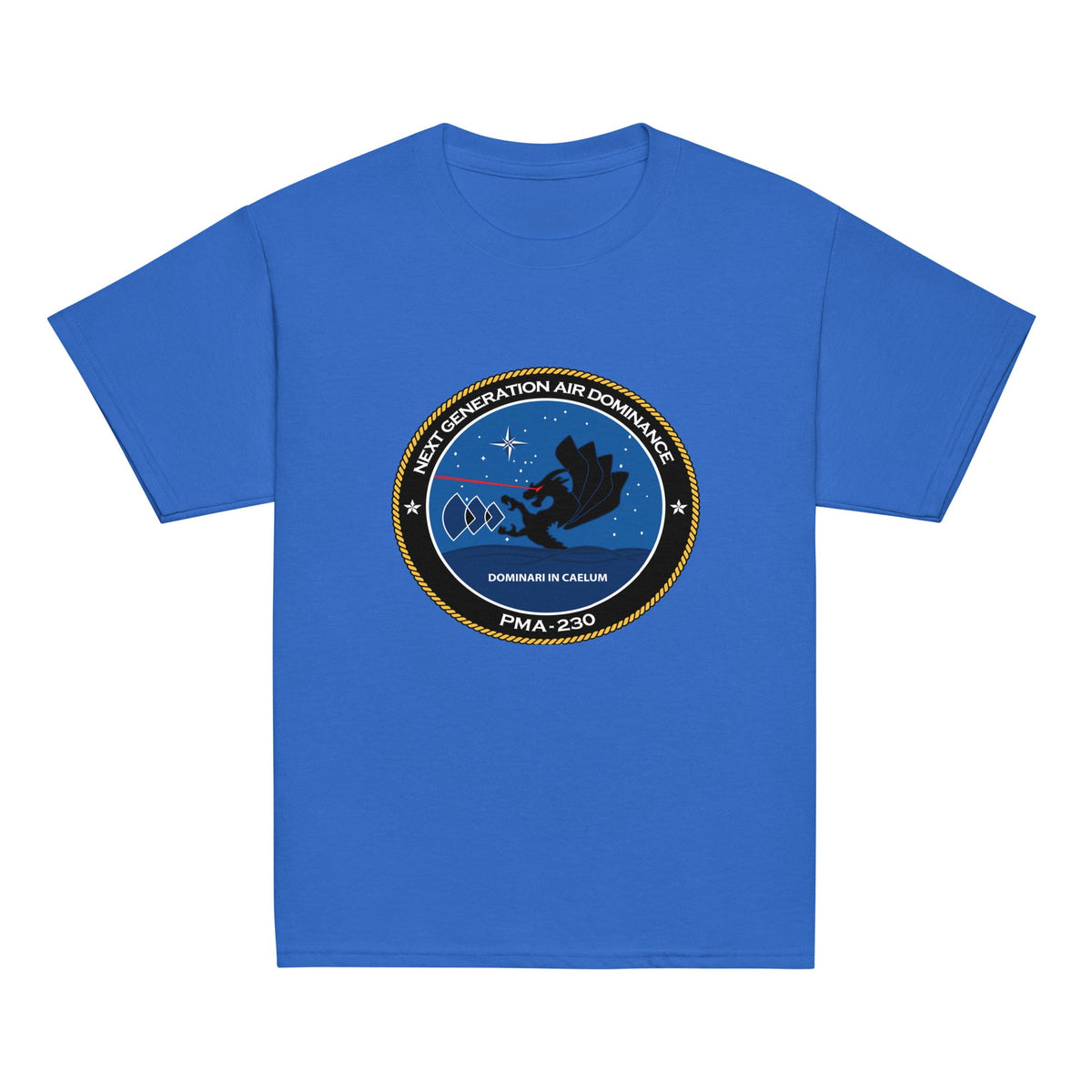 Classic | Youth T Shirt | Next Generation Air Dominance | Badge Logo