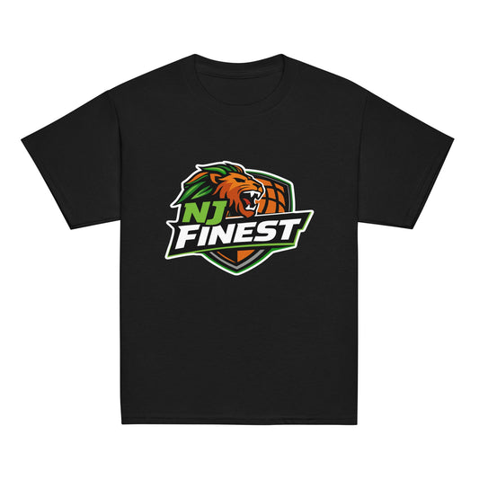 Classic | Youth T Shirt | NJ Finest AAU Elite | Emblem Logo