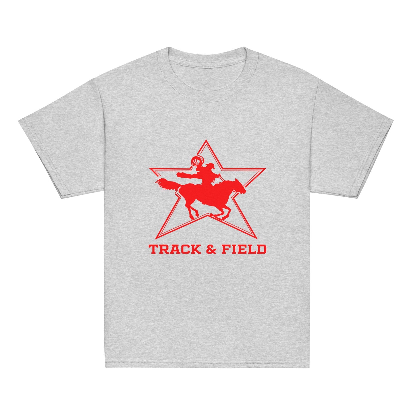 Classic | Youth T Shirt | North Lake Track and Field | Cowboy T&F Logo