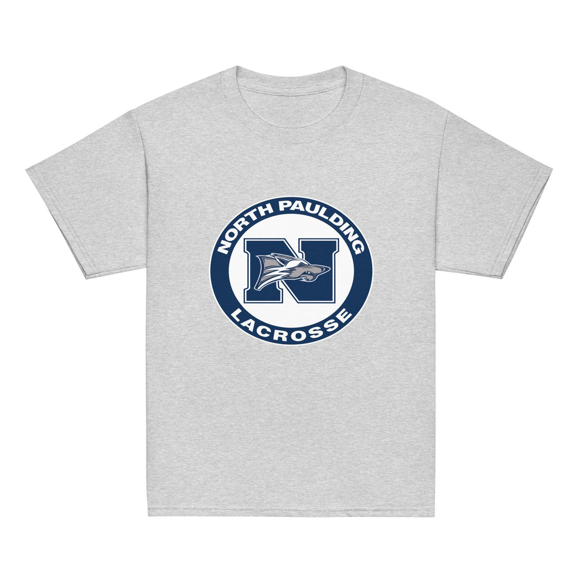 Classic | Youth T Shirt | North Paulding Lacrosse | Badge Logo