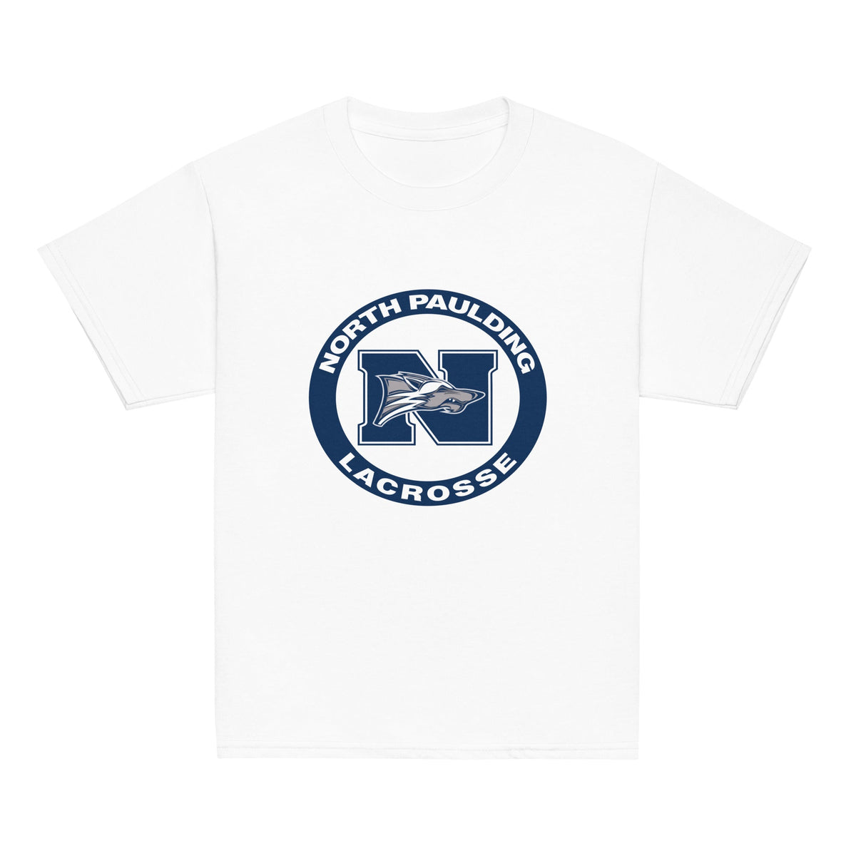 Classic | Youth T Shirt | North Paulding Lacrosse | Badge Logo
