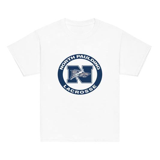 Classic | Youth T Shirt | North Paulding Lacrosse | Badge Logo