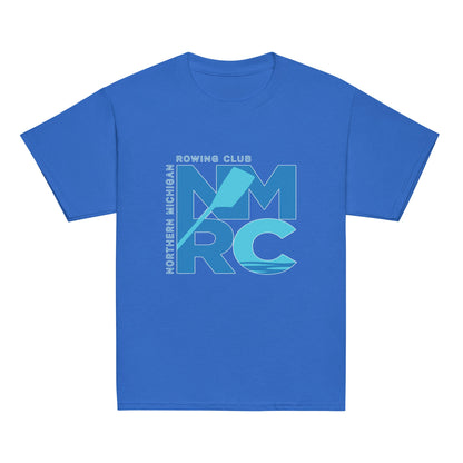 Classic | Youth T Shirt | Northern Michigan Rowing | Modern Script Logo