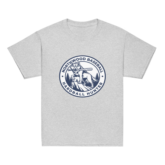 Classic | Youth T Shirt | Northwood High School Baseball | Badge Logo