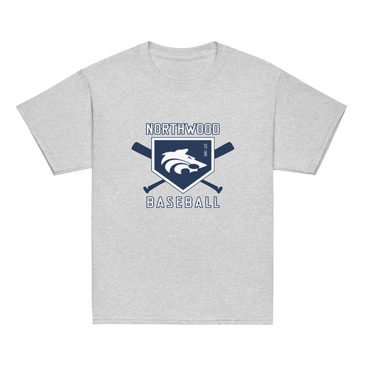 Classic | Youth T Shirt | Northwood High School Baseball | Emblem Logo