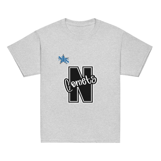 Classic | Youth T Shirt | Norton Elementary School | N Comets Logo