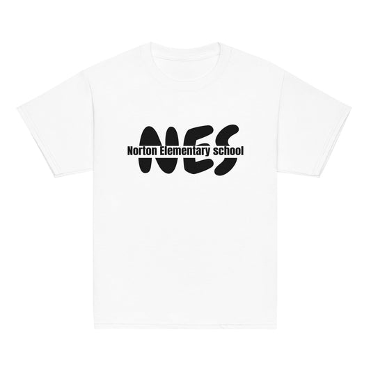 Classic | Youth T Shirt | Norton Elementary School | NES Script Logo