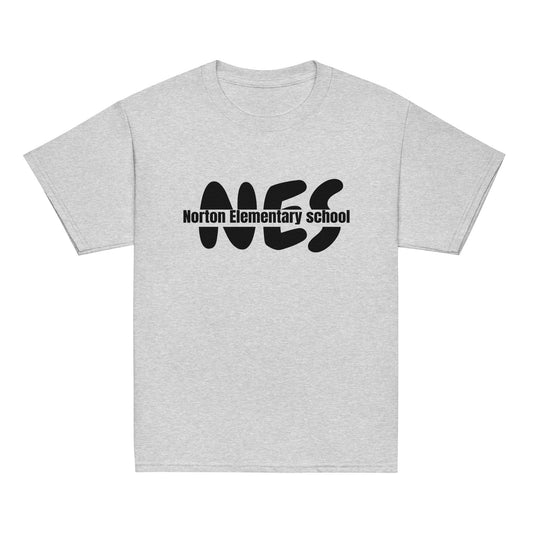 Classic | Youth T Shirt | Norton Elementary School | NES Script Logo