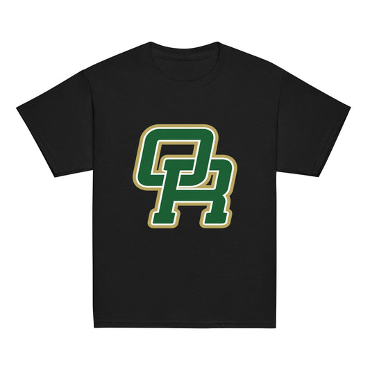 Classic | Youth T Shirt | Oakridge Flag Football | Varsity Interlock Logo