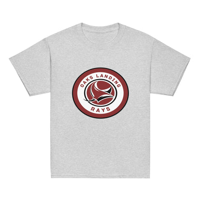 Classic | Youth T Shirt | OAKS LANDING RAYS | Badge Logo