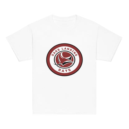 Classic | Youth T Shirt | OAKS LANDING RAYS | Badge Logo
