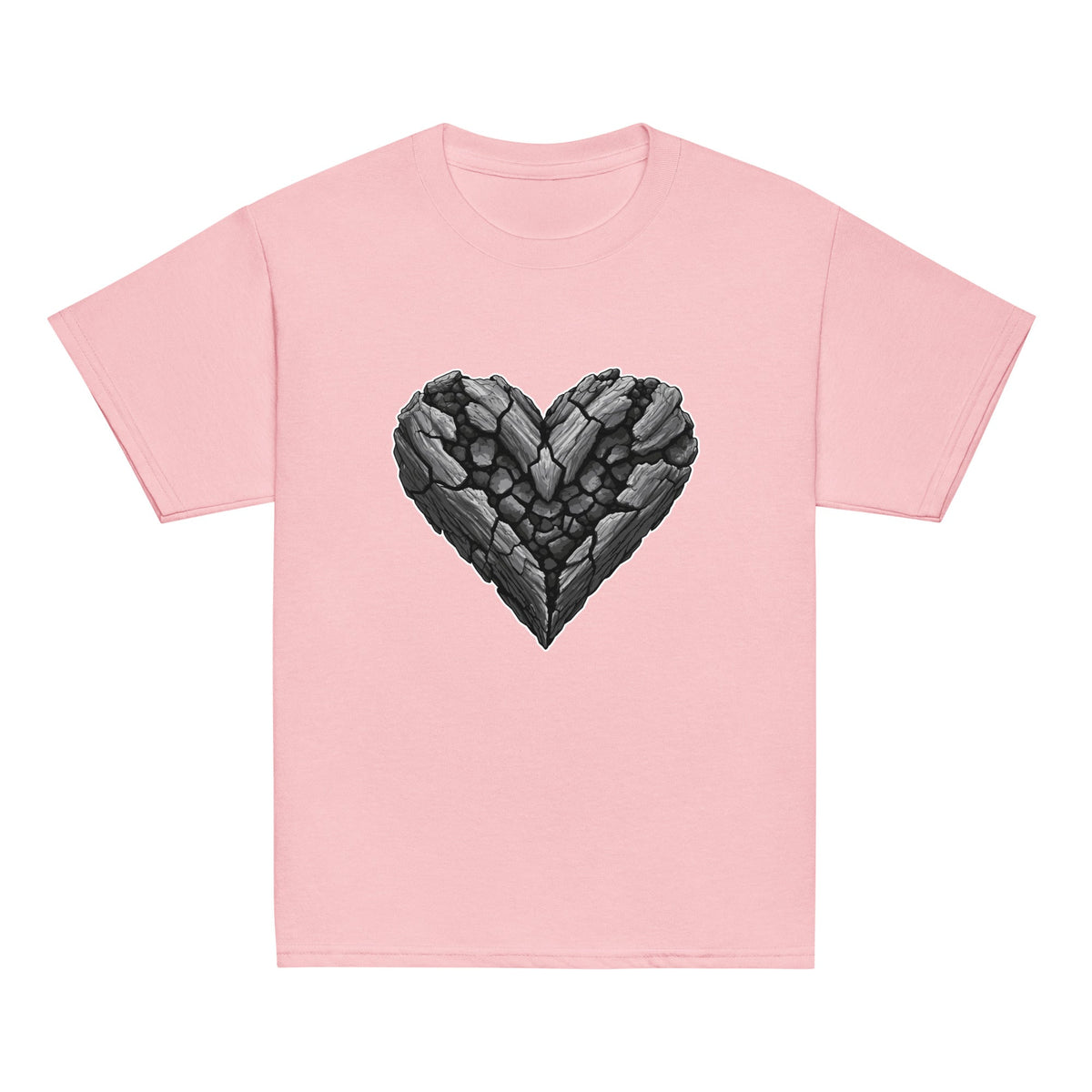 Classic | Youth T Shirt | Obsidian Heartbeat | Emblem Logo