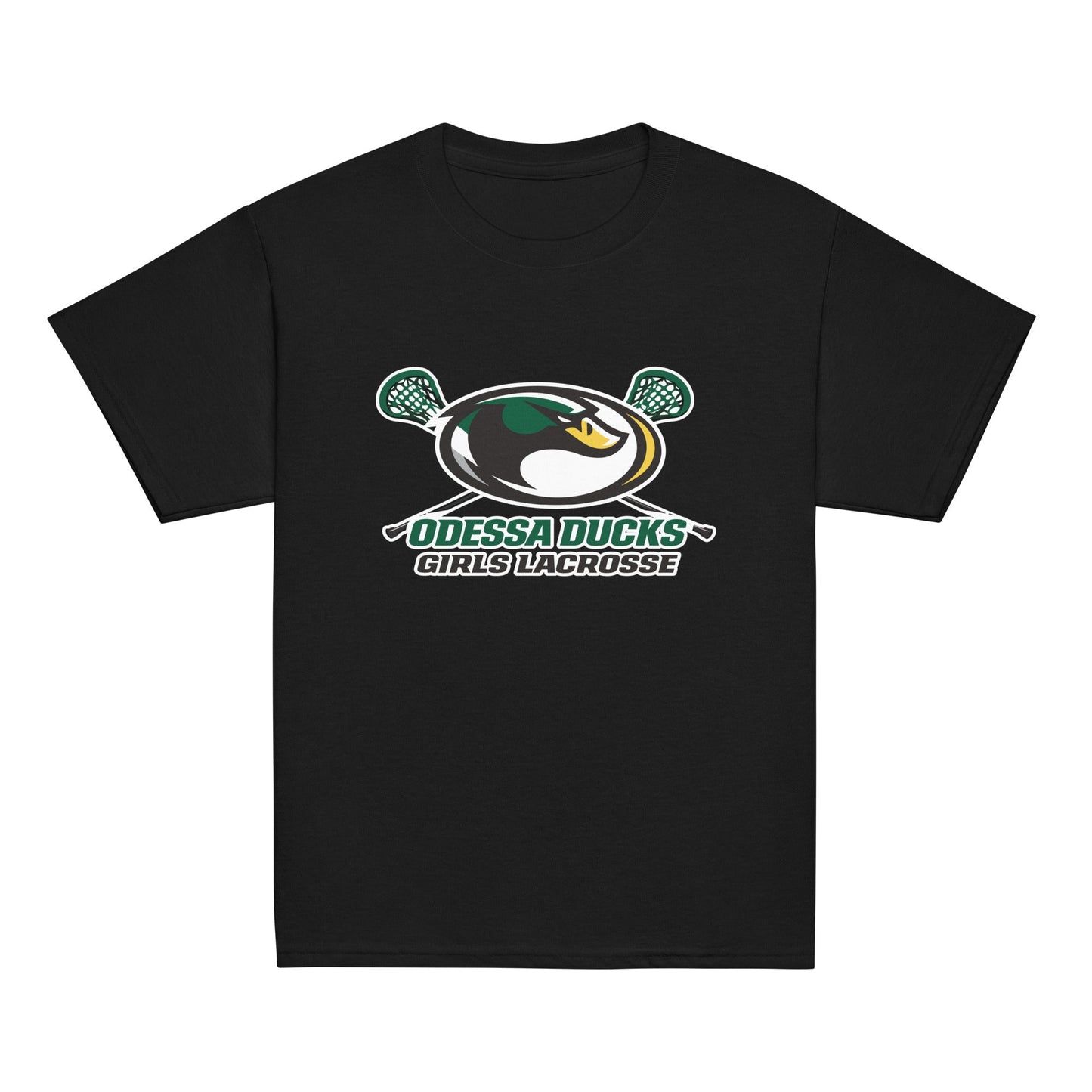 Classic | Youth T Shirt | Odessa Girls Lacrosse | Duck Sticks Logo
