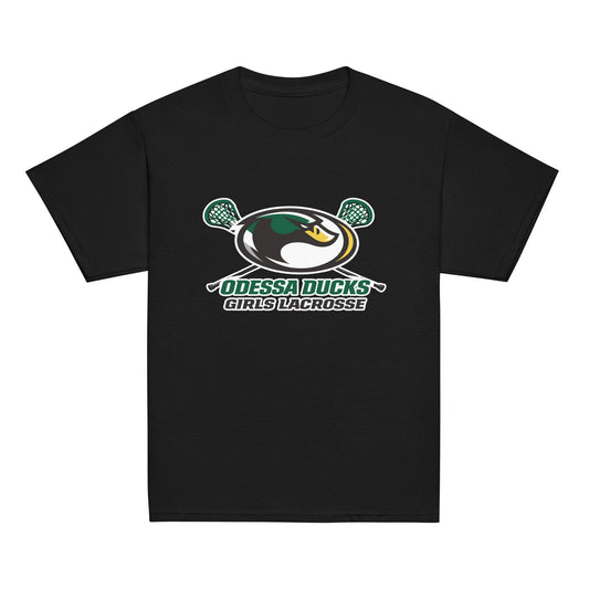 Classic | Youth T Shirt | Odessa Girls Lacrosse | Duck Sticks Logo