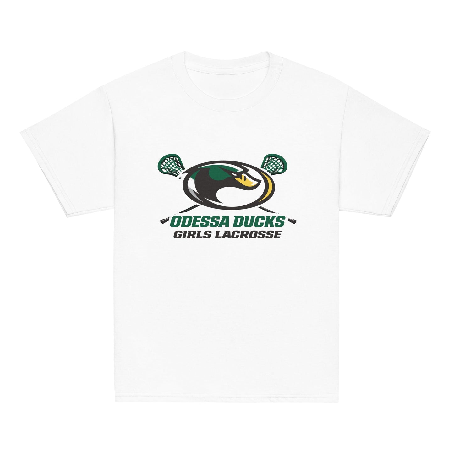 Classic | Youth T Shirt | Odessa Girls Lacrosse | Duck Sticks Logo