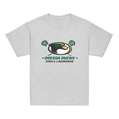 Classic | Youth T Shirt | Odessa Girls Lacrosse | Duck Sticks Logo