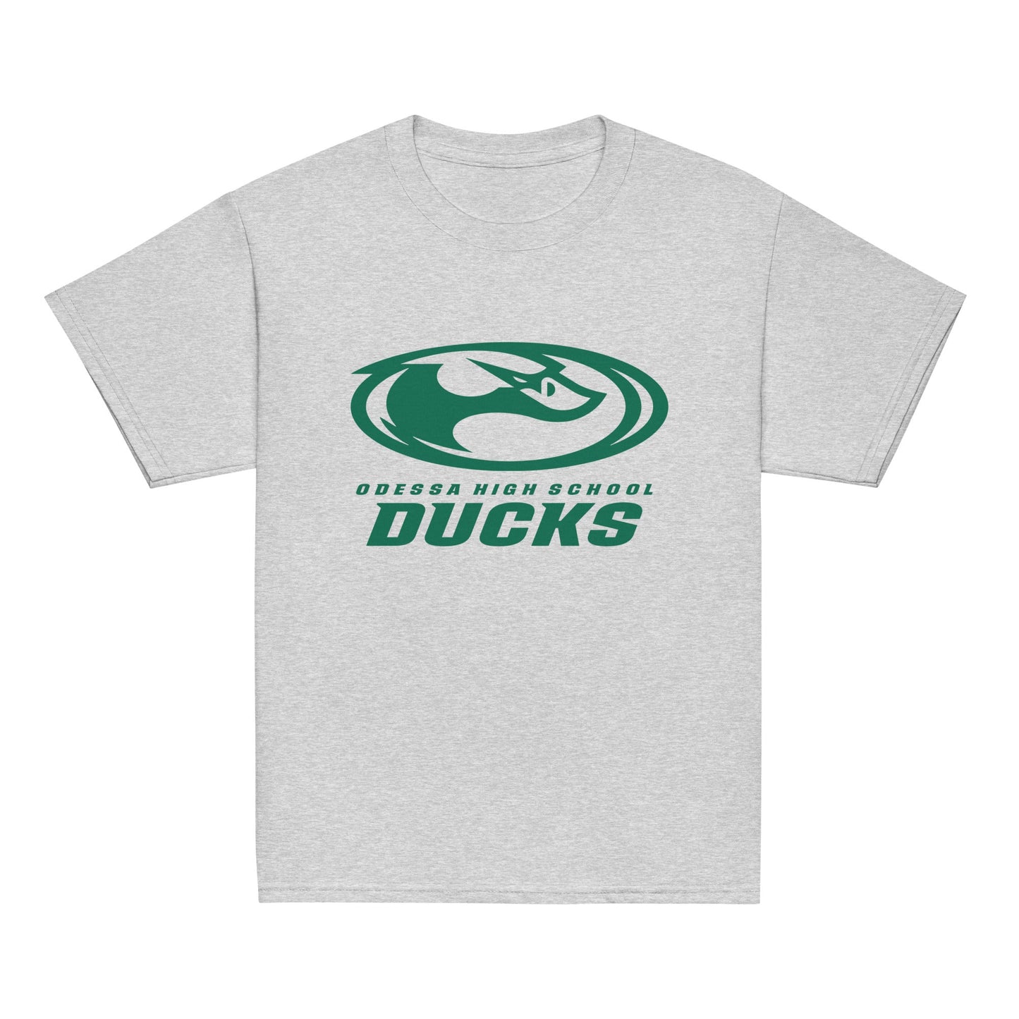 Classic | Youth T Shirt | Odessa Girls Lacrosse | Ducks Green Logo