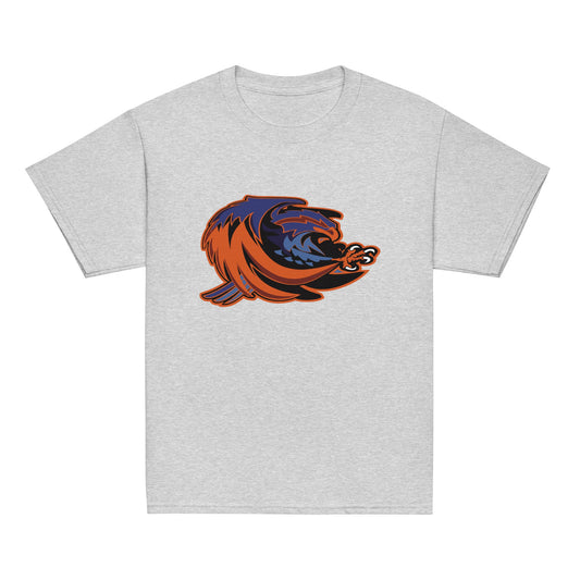 Classic | Youth T Shirt | Offutt AFB Warhawks | Mascot Logo